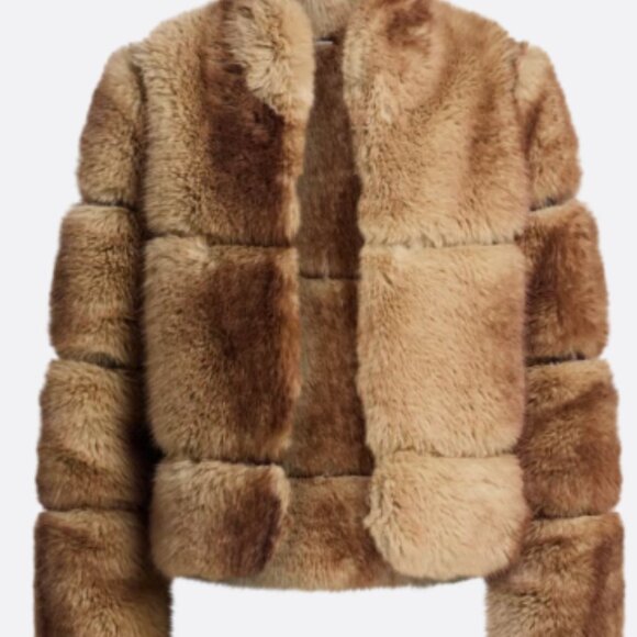 Apparis Sai Faux Mink Coat - Medium - Picture 3 of 4